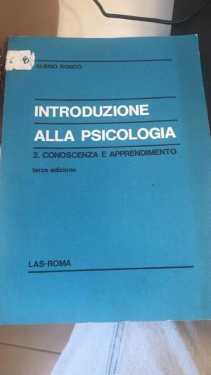 INTRODUZIONE ALLA PSICOLOGIA